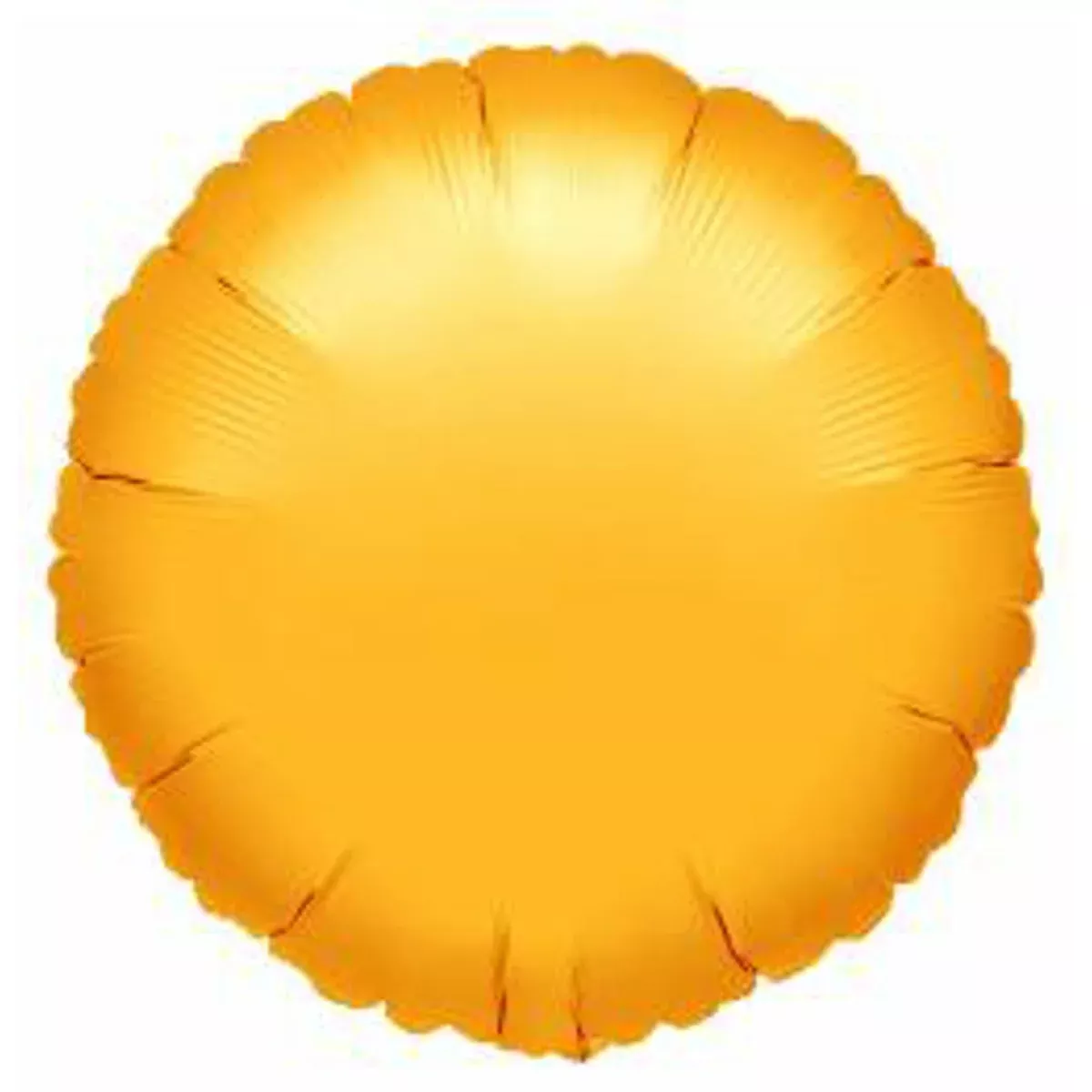 "18" Metallic Gold Round Balloon"