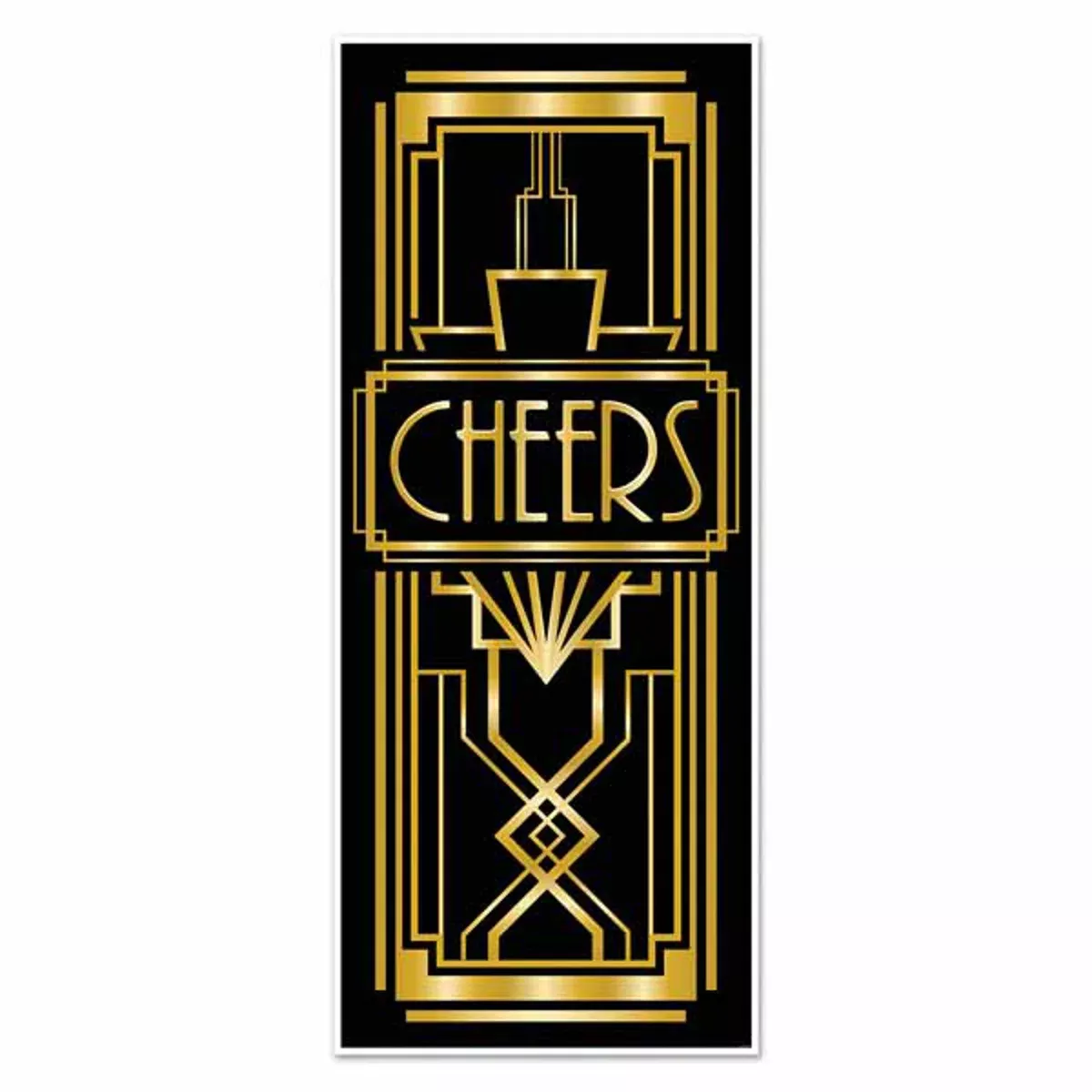 "1920S Style Doorcover - Great 20'S - 1/Pkg"