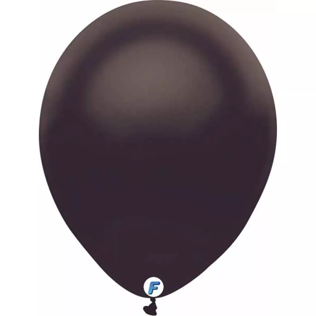 "50-Count Funsational Pearl Black Latex Balloons (12 Inches)"
