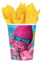 9 oz. Trolls Cups-Pack Of 8