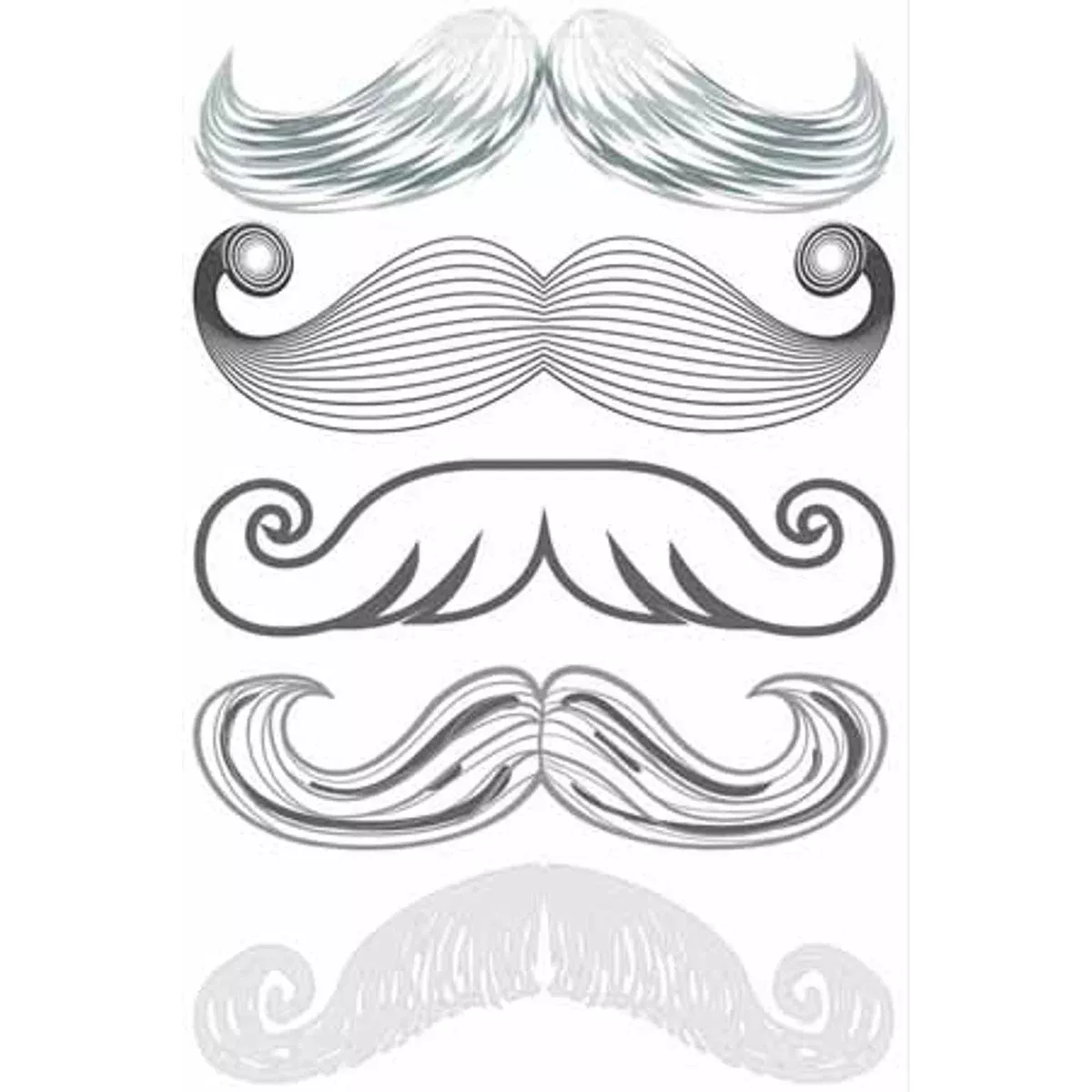 "Get Festive With Stachetats Regular Santa Stache!"