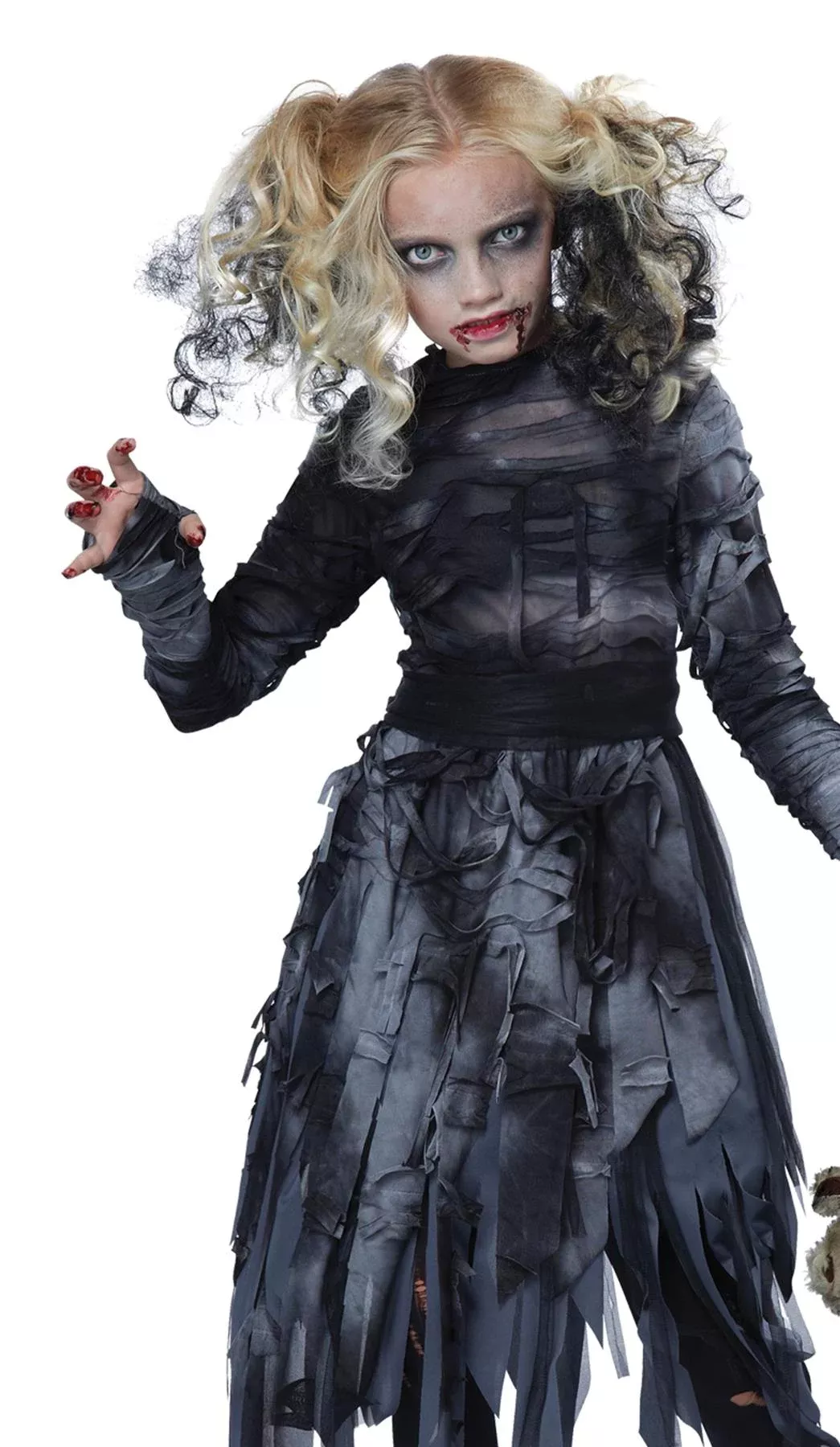Zombie Girl Child Costume XL