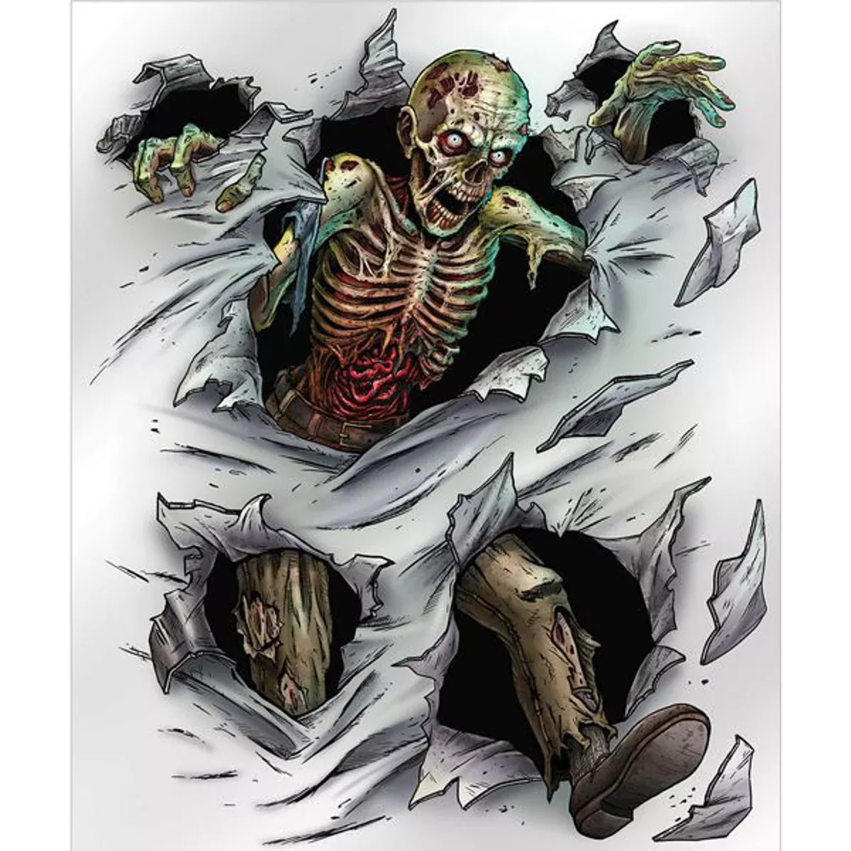 Zombie Insta-Mural