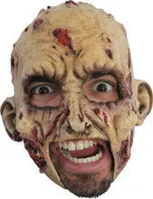Zombie Latex Chinless Mask Adult